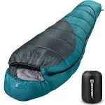 Bessport Sleeping Bag for Cold Weather Adult Mummy Sleeping Bag