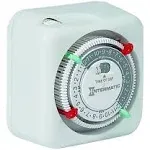 Intermatic Premium Indoor Plug-in Timer with Removable Trippers