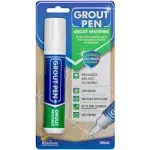 Grout Pen White Tile Paint Marker: Waterproof Grout Paint, Tile Grout Colorant and Sealer Pen Narrow 5mm Tip