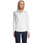 Lands' End Women's Pinwale Cord Long Sleeve Shirt