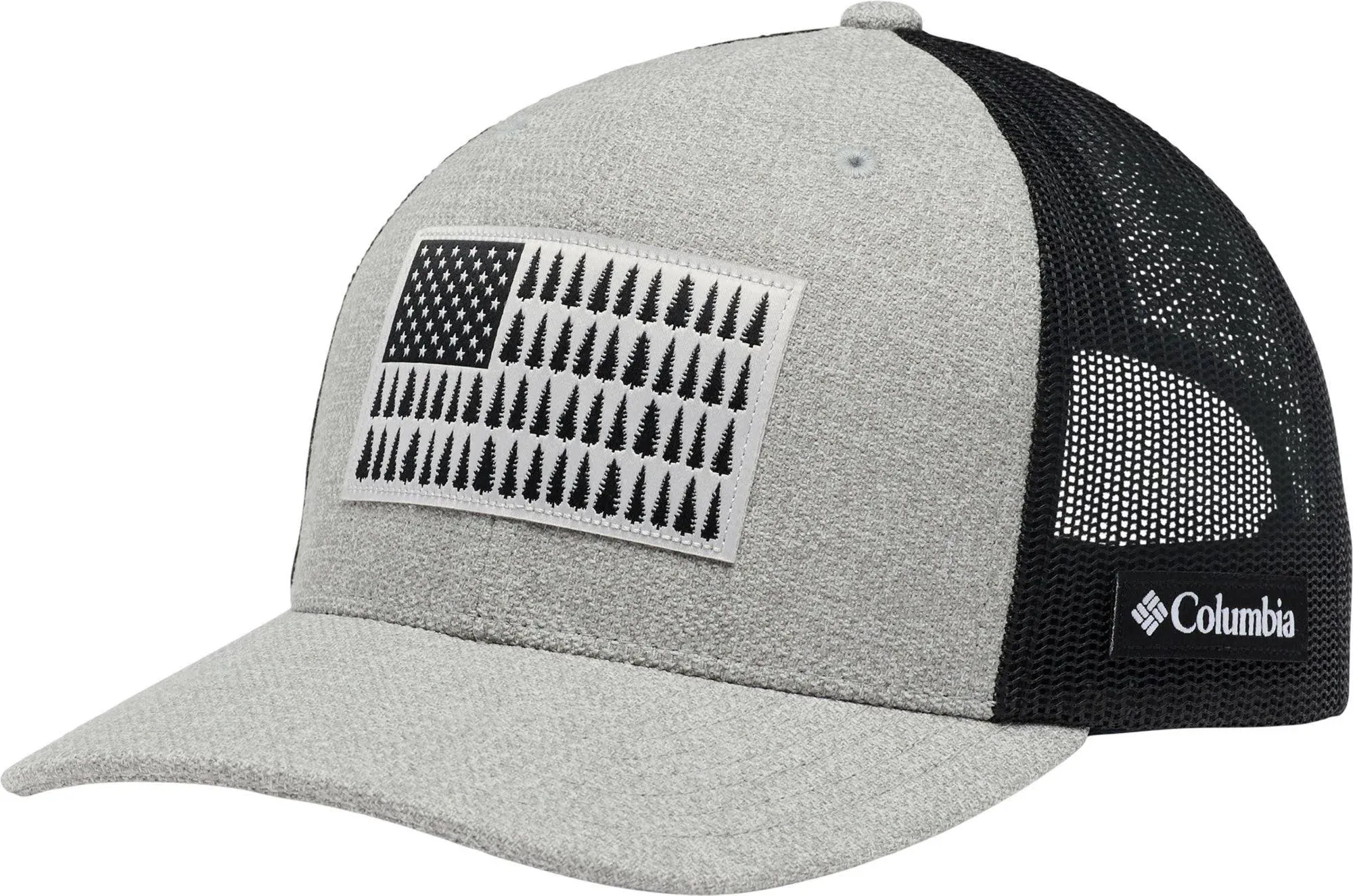 Columbia Men's Tree Flag Mesh Snapback Hat