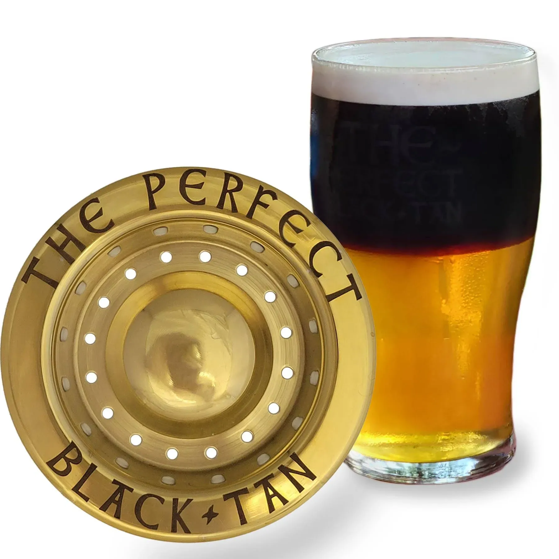 The Perfect Black and Tan Beer Layering Tool