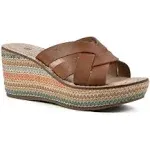 White Mountain Women's Samwell Platform Wedge Sandal