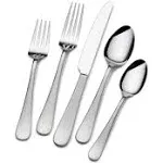 S By Mikasa Satin Symmetry 20piece Stainless Steel Flaware Set Service For 4