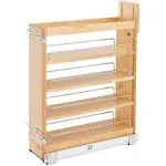 Rev-A-Shelf 448-BCSC-6C 6.5 in Base Cabinet Organizer Soft-Close - Natural