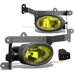 DNA Motoring Honda Civic FG Coupe Bumper Driving Fog Lights