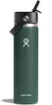 Hydro Flask 24 oz Wide Flex Straw Cap Fir