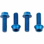 Wolf Tooth Components | Water Bottle Cage Bolts Blue | Aluminum