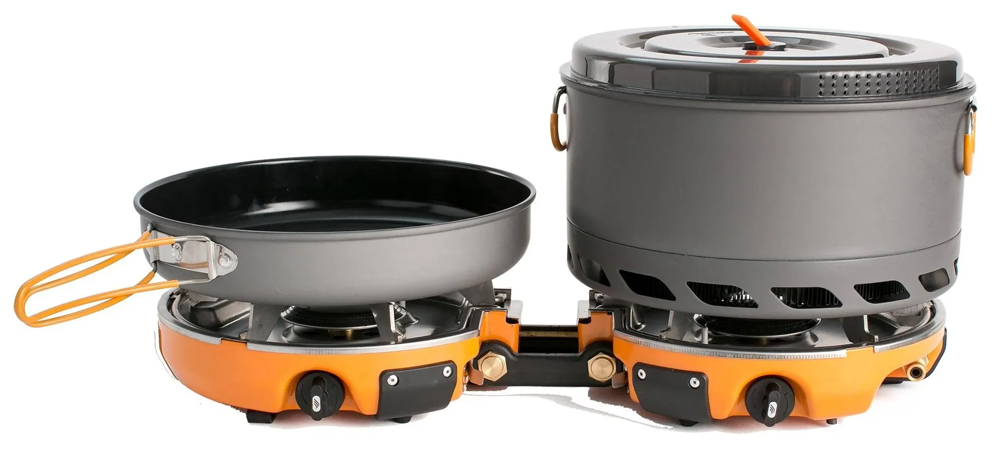 Jetboil Genesis Basecamp Backpacking and Camping Stove Cooking System with Camping Cookware