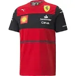 Scuderia Ferrari Replica Red Team Tee 2022