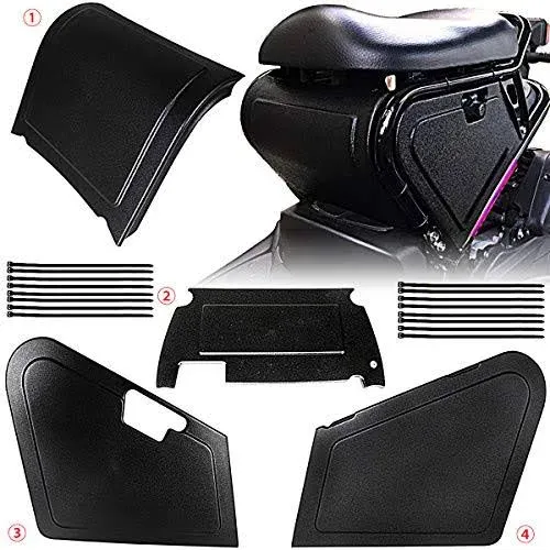 USA Shipping Under Seat Storage Black Body Panels For Honda Zoomer 50 Ruckus