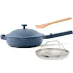 Our Place Always Pan 2.0-10.5-Inch Nonstick, Toxin-Free Ceramic Cookware | Versatile Frying Pan, Skillet, Saute Pan | Stainless Steel Handle | Oven Safe | Lightweight Aluminum Body | Steam