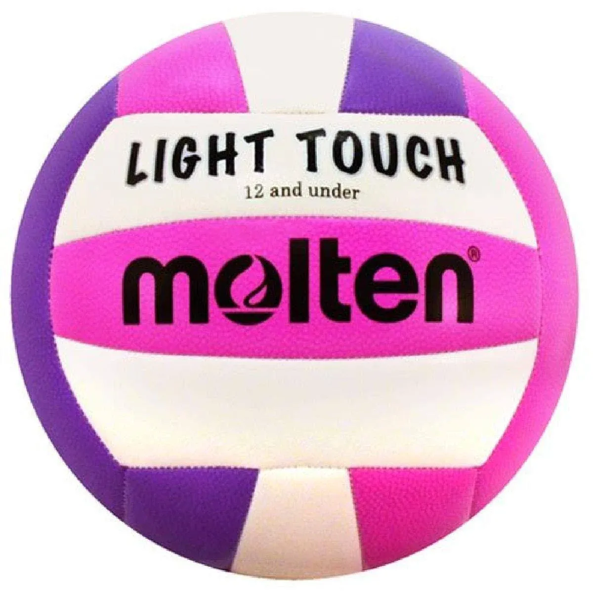  Light Touch Volleyball 12 &amp; Under/8.1 oz Purple/Pink