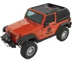 Bestop 5240035 Black Diamond Sun Bikini Top For 2007-2018 Wrangler JK 2DR & 4DR - Targa Length