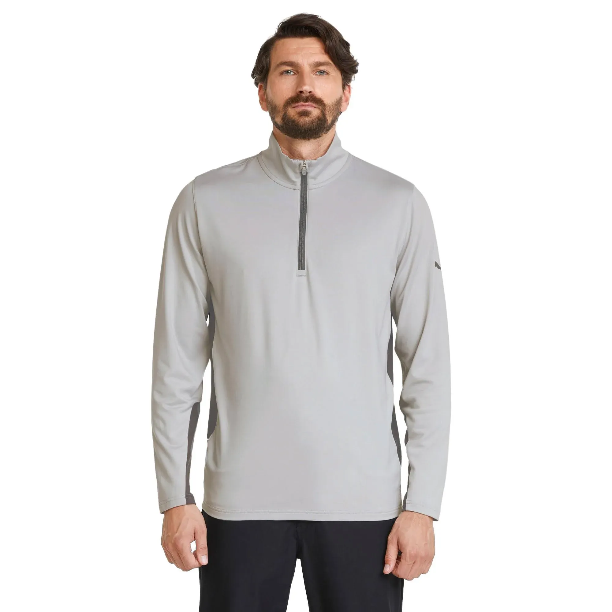 Puma Men's Gamer Golf Quarter-Zip, High Rise