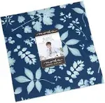 Moda Fabrics Bluebell Layer Cake Fabric Janet Clare 42 10&#034; Quilting Squares Kit