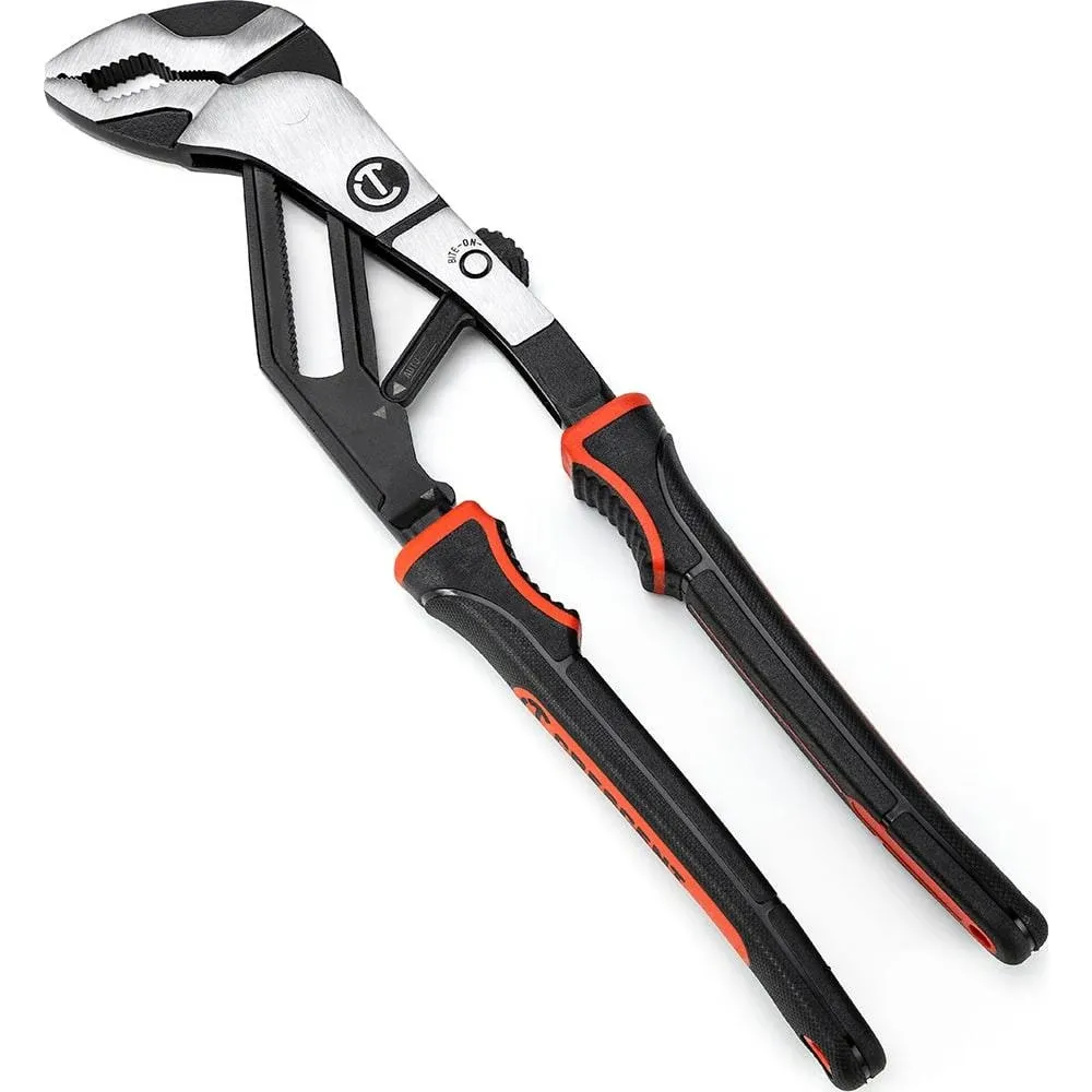 CRESCENT - Plier, 10", Straight Jaw, T&G, Cushion Grip (RTZ210CG)