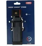 ABUS Bordo 5700 uGrip Folding Lock - Black