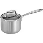 Tri-Ply Clad 1.5 qt Covered Stainless Steel Sauce Pan