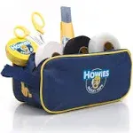 Howies Hockey Tape Loaded Accessory Bag - Accessory Bag Loaded with Tape, Grip, Repair Kit, Fine Skate Stone and More! Great Hockey Gift, Fill Your