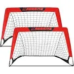 Kids Soccer Goal, Pop Up Soccer Goal Net for Backyard, Set of 2 with Portable Carrying Case