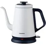 DmofwHi Gooseneck Electric Kettle 1.0L 1000W Electric Tea Kettle Tea -White