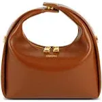 SINBONO Women Top Handle Handbag, Medium Vienna Vegan Leather Designer