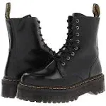 Dr Martens Jadon Platform Boots Women&#039;s size 10 EU 42 Black Polished Combat