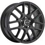 18" Inch Vision 426 Cross 18x8 5x114.3(5x4.5") +40mm Matte Black Wheel Rim