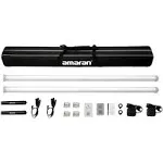 Amaran PT4C 4' RGBWW LED Pixel Tube 2-Light Production Kit