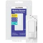 Lutron Maestro Dual Voltage Motion Sensor switch, 6-Amp, Single-Pole, White