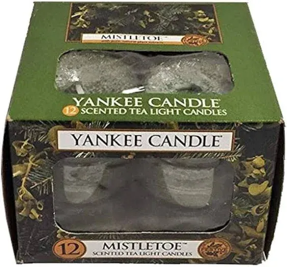 Yankee Candle Mistletoe 12 Tea Lights