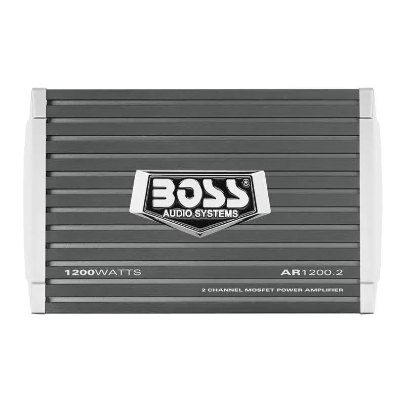 BOSS Audio Systems AR1200.2 2 Channel Car Amplifier - 1200 Watts, Full Range