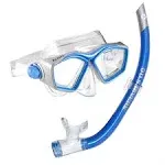  Icon Mask &amp; Airent Snorkel Combo. Easily Adjustable Snorkeling Combo