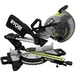 RYOBI ONE+ HP 18V Brushless Cordless 10 in. Sliding Compound Miter Saw Kit with 4.0 Ah Battery and Charger