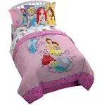 Jay Franco Princess Friendship Adventures 5 Piece Twin Bed Set (Offical Disney Product)