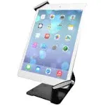 Universal Tablet Holder - CTA Universal Anti-Theft Security Grip Holder with Metal Stand for Tablets iPad 10.2" (7th/ 8th/ 9th Generation), & Other 7–10" Tablets (PAD-UATGS)