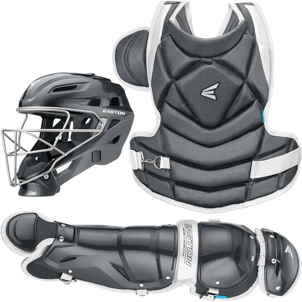 Easton | The Fundamental by Jen Schro Fastpitch Softball Catcher's Equipment | Box Set | NOCSAE Certified | Multiple Sizes/Colors