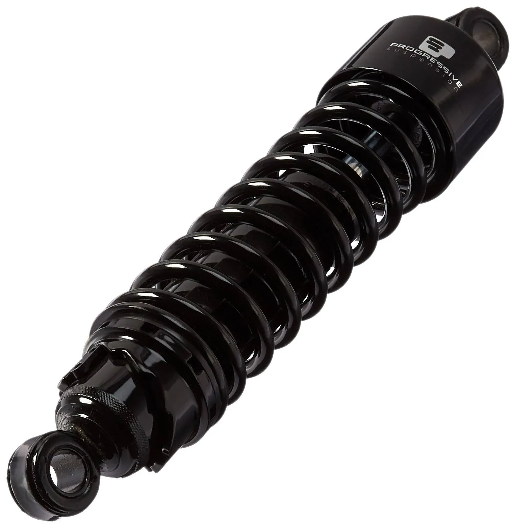 Progressive Suspension 412-4060B Black Anodized Finish 12.5" Heavy Duty Low Buck Factory Replacement Rear Suspension Shock