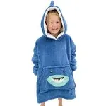 Wearable Blanket Kids 3-10yr, Fun Animal Kids Blanket Hoodie, Kids Comfy Hoodie Blanket, Hooded Blanket Kids Girl Boy Toddler