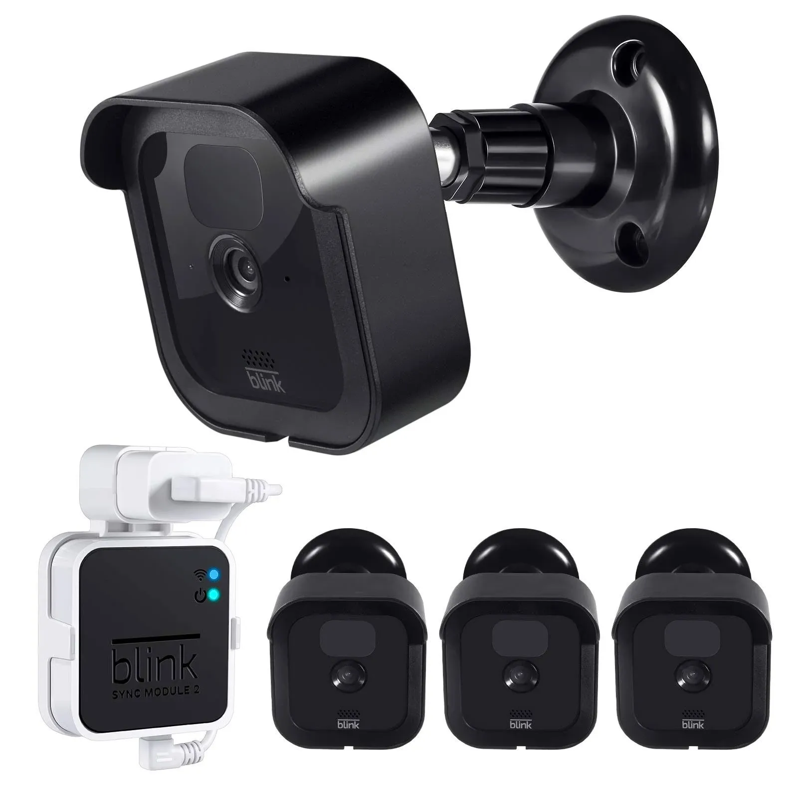 Aotnex Blink Outdoor Camera Wall Mounts 3pcs, Weatherproof Protective Housing ...