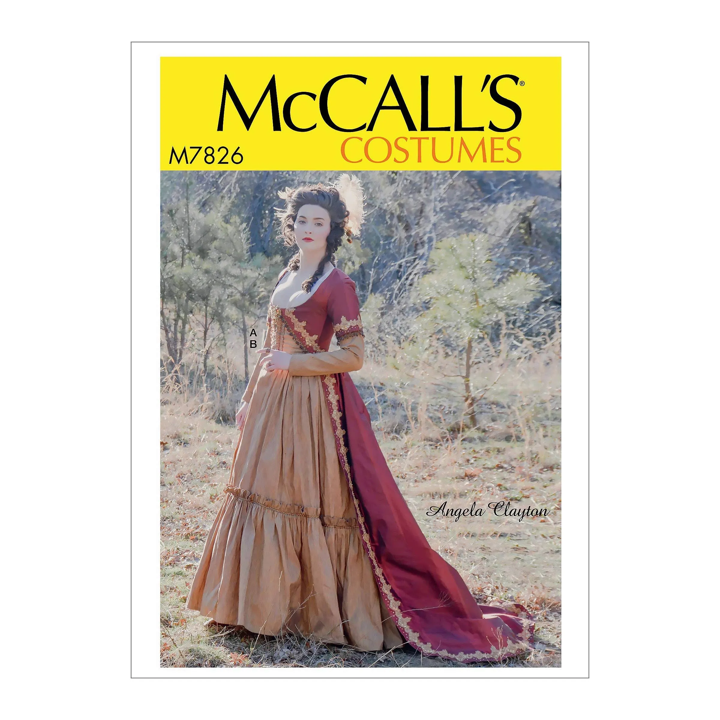 McCall's Patterns McCall's Women's Victorian Dress Costume Sewing Pattern by Angela Clayton, Sizes 14-22