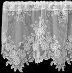 Heritage Lace Tea Rose Valance