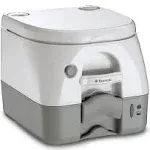 Dometic - 974 Portable Toilet 2.6 Gallon - Grey W Brackets