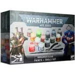 Games Workshop Warhammer 40K: Paints & Tools Set