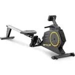 Circuit Fitness Deluxe Foldable Magnetic Rowing Machine with 8 Resistance Settings & Transport Wheels Amz-986rw