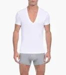 2xist Men's Pima Slim Fit Deep V-Neck T-Shirt 041041