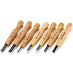 Mikisyo Power Grip Carving Tools, 7 Piece Set (Japan Import)