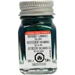 Testors Enamel Paint 1/4oz Metal Flake Green