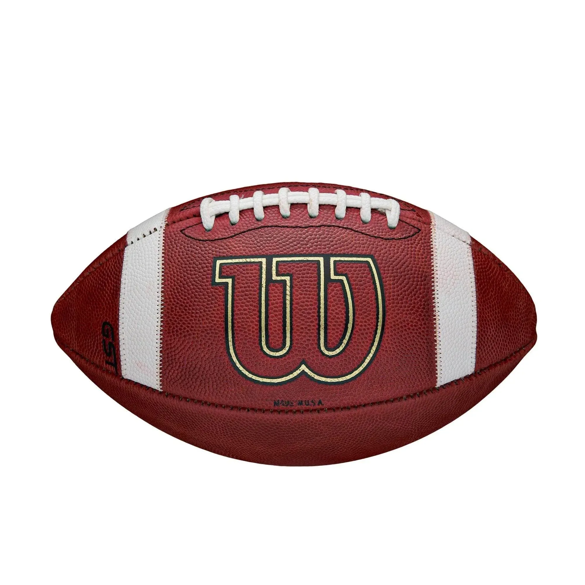 Wilson GST Game Football in Dark